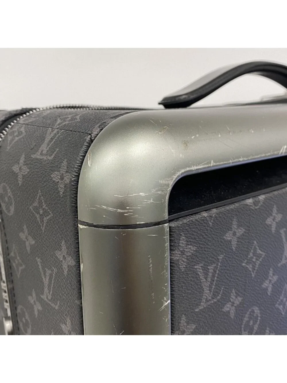 Louis Vuitton Travel Bag Monogram Eclipse Horizon 70 Black
